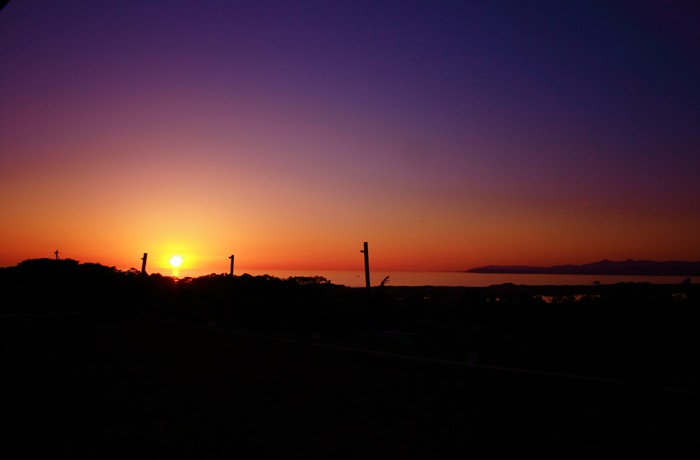 Sea Horse Ranch At Sunset