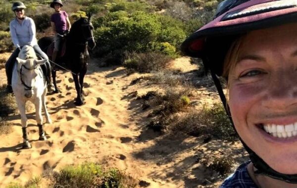 Trail Riding At Montana De Oro