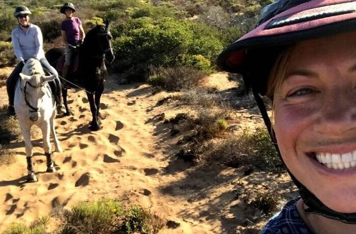 Trail Riding At Montana De Oro